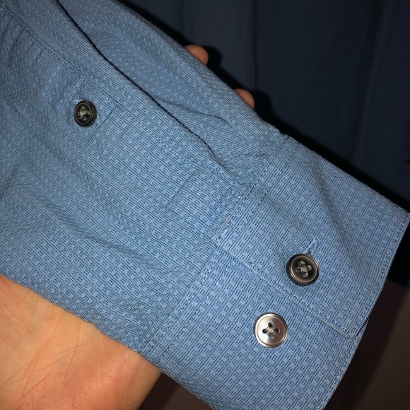 Calvin Klein collared button-down dress shirt - Picture 5 of 9